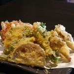 Yakitengu - 旬の野菜ときのこの天ぷら