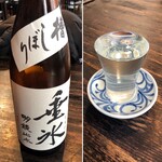 軽井沢 川上庵 - 明鏡止水 垂氷（グラス小）900円