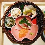 Izakaya Suishun Nishimuraya - 季節のかご盛り膳