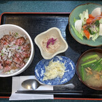 田舎かっぽう海山 - 週替わりランチ　ローストビーフの