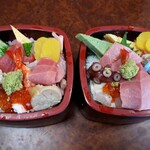 寿司処やぐら - チラシの梅と竹