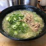 五号線沿いの元祖長浜ラーメン - ラーメン¥500