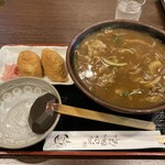 日本橋 まる榮 - カレーうどん、いなり