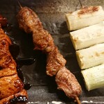 のもでん - ねぎ＆レバ＆砂肝