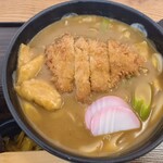 こだわり麺処 かとう - カレーうどん(とんかつ入)