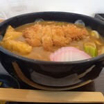 こだわり麺処 かとう - カレーうどん(とんかつ入)