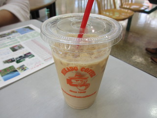 ミカドコーヒー - アイスカフェ・ラ・テ　３５０円