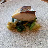 THE GATEHOUSE - 鰤　塩麹で合えた野菜添え