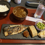 Osakanaba Hayate - 焼魚定食880円税込み