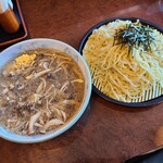 青竹手打ちラーメン 桐生宿 - きのこつけ麺