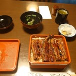Kikukawa - 鰻特重　ご飯大盛り(21-02)