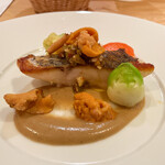 アドゥエパッシ - 敦賀の真鯛のソテー