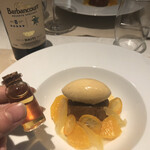 フランス料理 タンモア - ぶっかけられる笑