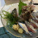 田舎かっぽう海山 - 秋刀魚刺身
