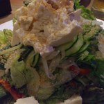 ワイン食堂 イナセヤ キッチン - ゴーヤと豆腐サラダ 梅ドレッシングで！！