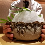 銀座 しのはら - トラフグの白子が中に