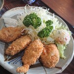 こばやし - カキフライ定食