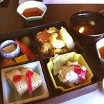 Nagamegawa Pontochou Hana - 鱧御膳 ¥5250ーのメイン弁当