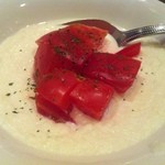 トマトのビシソワーズサラダ￥３８０−