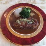 らんぷ亭 - 牛ヒレ肉のカツレツ