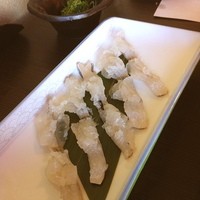 眺河　先斗町～華～ - 鱧御膳の鱧しゃぶの鱧