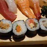 大船鮨 - 巻物も美味しい〜。