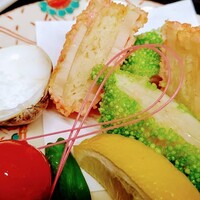 しんじょう蓮根挟み揚