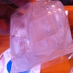 大阪料理 かわち乃酒場 - かちわり、厚さ対策用。。