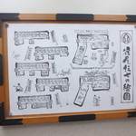 宿屋伝七 - 館内案内図