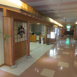 宿屋伝七 - 大浴場入口