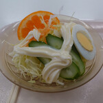 霞ポート食堂 - 百円サラダ