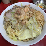 ラーメン二郎 - キタ‼️僕の汁なし各種コール