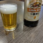 Toukyou Tareyakiniku Daitouen - 瓶ビール　500円（ランチ価格の税込）