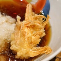 日本橋 蕎ノ字 - 車海老の頭　②