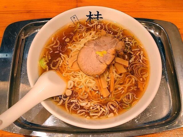 煮干しだし醤油ラーメン 桂 我孫子 ラーメン 食べログ