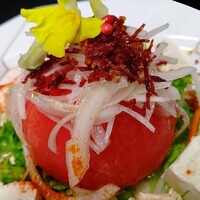 クリームチーズトマト