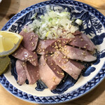 もつ焼 でん - ハツサシ