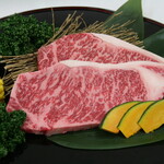 Domestic black beef sirloin Steak