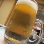 宿屋伝七 - 温泉にゆっくり浸かった後の”生ビール”は最高！