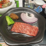 宿屋伝七 - 焜炉（栃木県産黒毛和牛）