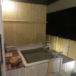 宿屋伝七 - 星空を見ながら露天風呂に。。。