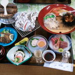 民宿海鳳 - 晩御飯にウニッ