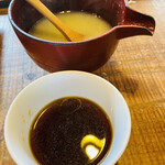 そば草香 - そば湯♡