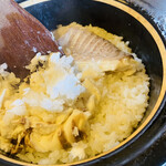 そば草香 - 混ぜ混ぜ♡