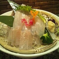 活烏賊刺身(時価)※要予約