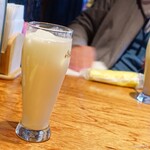 ニューデリ - 2020年10月　セットメニューのドリンクのラッシー