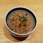 鳥megu - 〆のそぼろ丼