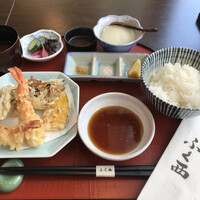 天ぷらふく西 禅と匠 - 海老野菜膳 1,450円税別