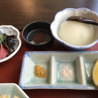 天ぷらふく西 禅と匠 - たっぷりの大根おろし