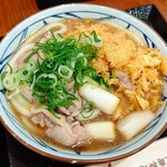 丸亀製麺 - 鴨ねぎうどん大800円